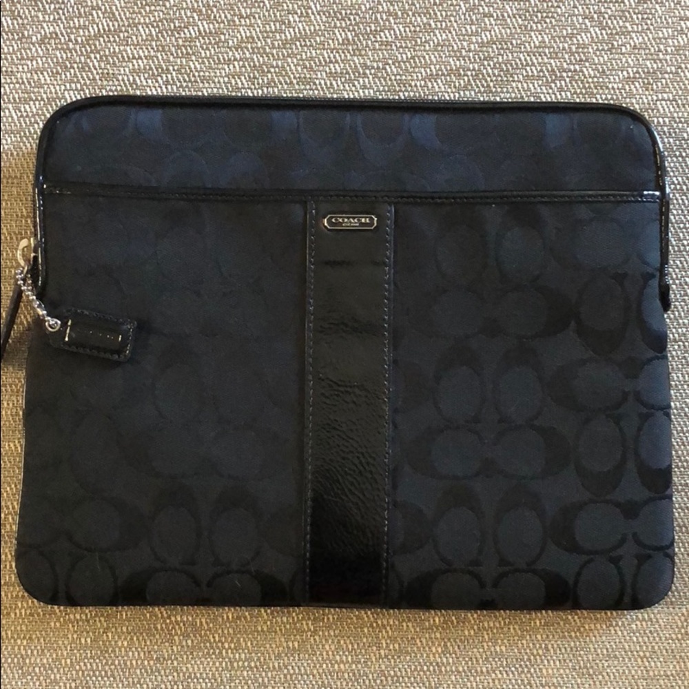 NWOT COACH signature tablet sleeve